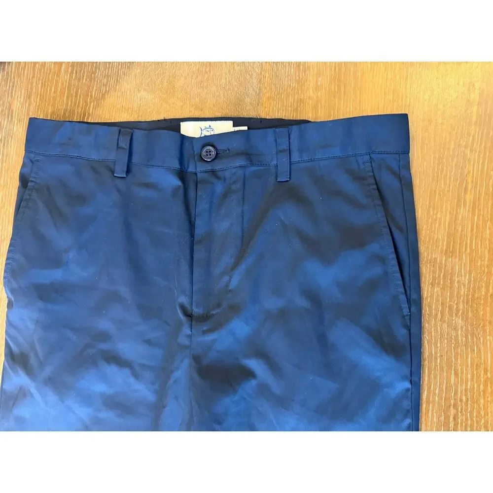Southern Tide Navy Chino Pants Kids Boys size 16 Preppy Coastal